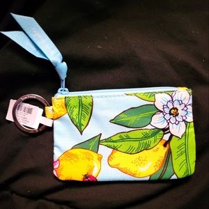 NWT Vera Bradley zip ID holder